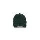 KP185 hat paneles baseball sapka szendvics ellenzővel K-UP, Forest Green/Beige-U