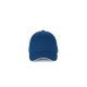 KP185 hat paneles baseball sapka szendvics ellenzővel K-UP, Royal Blue/White-U