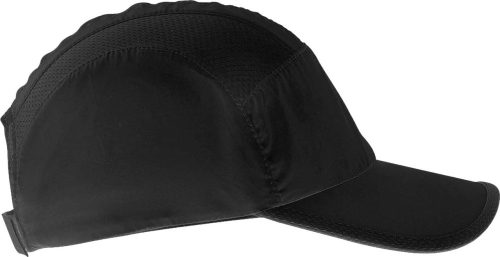 KP205 Hálós 7 paneles mikroszálas baseball sapka K-UP, Black-U