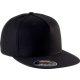 KP908 vastag rugalmas 5 paneles baseballsapka K-UP, Black-L/XL