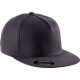 KP908 vastag rugalmas 5 paneles baseballsapka K-UP, Deep Grey-L/XL