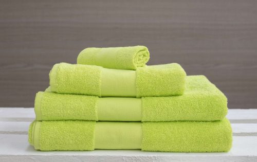 OL450 klasszikus pamut fürdőtörölköző Olima, Citrus Green-70X140