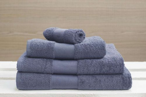 OL450 klasszikus pamut vendégtörölköző Olima, Denim-50X100