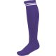 PA015 hosszú szárú csíkos sportzokni Proact, Sporty Purple/White-35/38