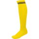 PA015 hosszú szárú csíkos sportzokni Proact, Sporty Yellow/Black-27/30