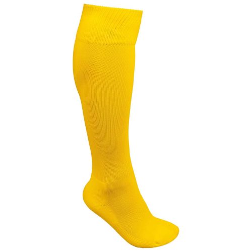 PA016 egyszínű hosszú szárú sportzokni Proact, Sporty Yellow-39/42