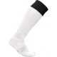 PA0300 hosszú szárú sportzokni kontrasztos színű felsö résszel Proact, White/Black-27/30