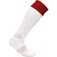 PA0300 hosszú szárú sportzokni kontrasztos színű felsö résszel Proact, White/Sporty Red-27/30