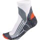 PA035 unisex sportzokni Proact, White/Grey/Orange-35/38