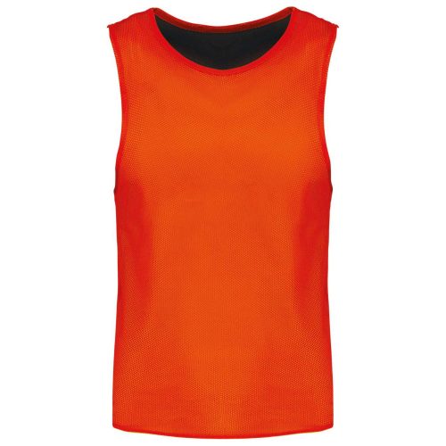 PA042 kifordítható, eltérő színű ujjatlan sportpóló Proact, Spicy Orange/Black-2XL/3XL