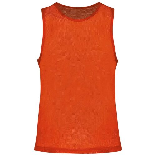 PA043 hálós megkülönböztető ujjatlan sportpóló Proact, Spicy Orange-2XL/3XL