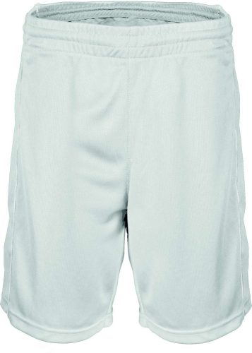 PA159 férfi kosárlabda sport rövidnadrág Proact, White-2XL