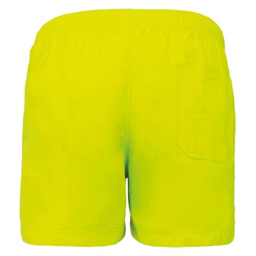 PA169 bársonyos tapintású férfi úszó rövidnadrág Proact, Fluorescent Yellow-XS