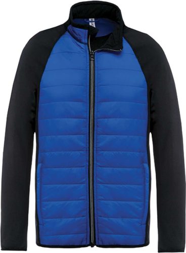 PA233 férfi sport dzseki két különböző anyagból Proact, Dark Royal Blue/Black-XS