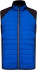 PA235 unisex sport mellény két különböző anyagból Proact, Dark Royal Blue/Black-M