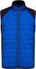 PA235 unisex sport mellény két különböző anyagból Proact, Dark Royal Blue/Black-S