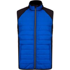   PA235 unisex sport mellény két különböző anyagból Proact, Dark Royal Blue/Black-XS