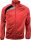 PA306 cipzáras unisex sport felső Proact, Sporty Red/Black/Storm Grey-L