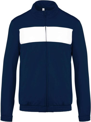 PA347 unisex tréning felső elől cipzáras Proact, Sporty Navy/White-4XL