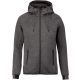 PA358 kapucnis cipzáras vastag sztreccs férfi pulóver Proact, Deep Grey Heather-XL