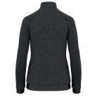 PA379 Női cipzáras magas nyakú vastag sztreccs pulóver Proact, Deep Grey Heather-L