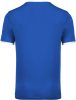 PA4000 rövid ujjú V-nyakú férfi sportpóló, kontrasztos betéttel Proact, Sporty Royal Blue/White-2XL