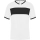 PA4000 rövid ujjú V-nyakú férfi sportpóló, kontrasztos betéttel Proact, White/Black-2XL