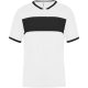 PA4000 rövid ujjú V-nyakú férfi sportpóló, kontrasztos betéttel Proact, White/Black-3XL