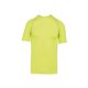 PA4007 szűk szabású unisex sztreccs surf póló Proact, Fluorescent Yellow-L