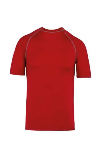 PA4007 szűk szabású unisex sztreccs surf póló Proact, Sporty Red-2XL