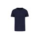 PA4011 rövid ujjú környakas triblend unisex sportpóló Proact, French Navy Heather-L