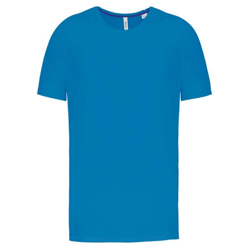 PA4012 férfi környakas rövid ujjú sportpóló Proact, Aqua Blue-3XL