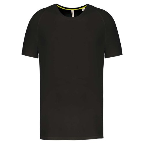 PA4012 férfi környakas rövid ujjú sportpóló Proact, Black-3XL