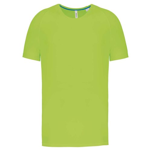 PA4012 férfi környakas rövid ujjú sportpóló Proact, Lime-2XL