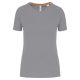 PA4013 rövid ujjú környakas Női sportpóló Proact, Fine Grey-2XL