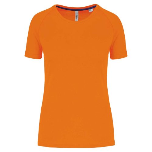 PA4013 rövid ujjú környakas Női sportpóló Proact, Fluorescent Orange-2XL