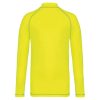 PA4018 gyerek hosszú ujjú sportpóló UV védelemmel Proact, Fluorescent Yellow-10/12