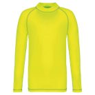 PA4018 gyerek hosszú ujjú sportpóló UV védelemmel Proact, Fluorescent Yellow-4/6