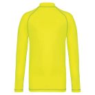 PA4018 gyerek hosszú ujjú sportpóló UV védelemmel Proact, Fluorescent Yellow-4/6