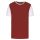 PA4023 kétszínű rövid ujjú környakas unisex sportpóló Proact, Garnet/White-2XL