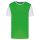 PA4023 kétszínű rövid ujjú környakas unisex sportpóló Proact, Green/White-2XL