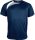 PA436 unisex rövid ujjú kereknyakú sportpóló színes panelekkel Proact, Sporty Navy/White/Storm Grey-2XL