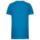 PA438 férfi környakas raglános rövid ujjú sportpóló Proact, Aqua Blue-3XL