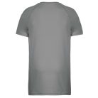 PA438 férfi környakas raglános rövid ujjú sportpóló Proact, Fine Grey-2XL