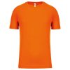 PA438 férfi környakas raglános rövid ujjú sportpóló Proact, Fluorescent Orange-2XL