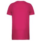 PA438 férfi környakas raglános rövid ujjú sportpóló Proact, Fuchsia-2XL