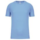 PA438 férfi környakas raglános rövid ujjú sportpóló Proact, Sky Blue-3XL