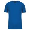 PA438 férfi környakas raglános rövid ujjú sportpóló Proact, Sporty Royal Blue-2XL