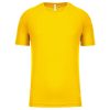 PA438 férfi környakas raglános rövid ujjú sportpóló Proact, True Yellow-XL