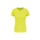 PA439 Női környakas raglános rövid ujjú sportpóló Proact, Fluorescent Yellow-XL